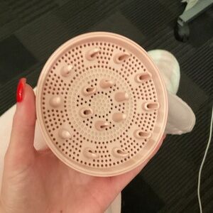 Pink Hair Diffuser Attachment